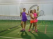 Теннис в Тамбове.Перед тренировкой.